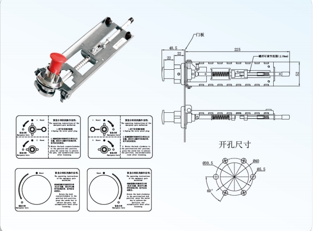 Emergency Unlocking Device